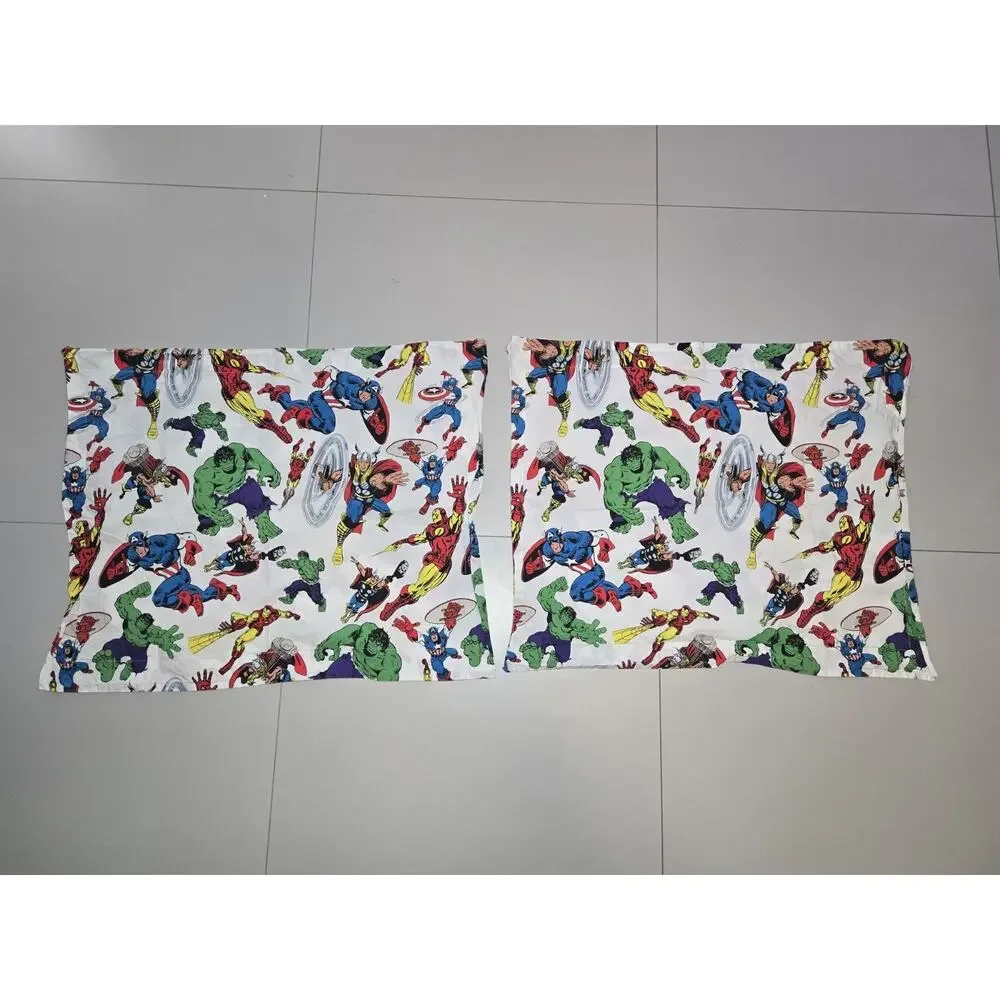 Pottery Barn Kids Marvel Duvet Cover Full/Queen And 2x Matching Pillow Sham